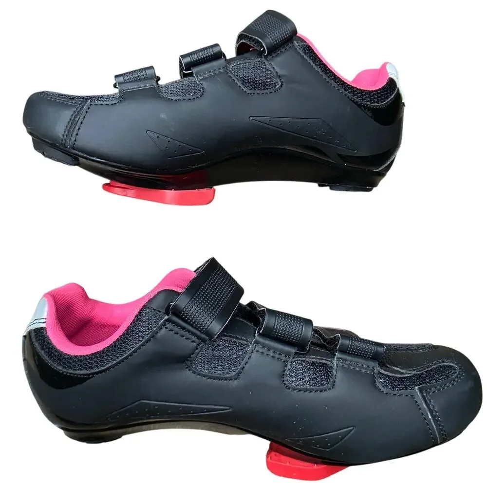 Tommaso PIsta 100 Cycling Shoes Sz 40 EU 9 US Black SPD Cleats Peloton Ready